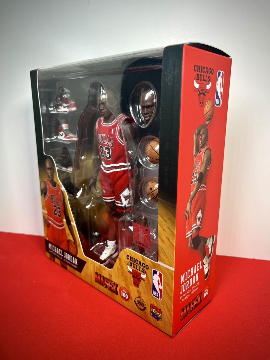 スポーツ Michael Jordan Chicago Bulls Figure MAFEX Action Figure Michael Jordan Chipago Bulls No.100 From