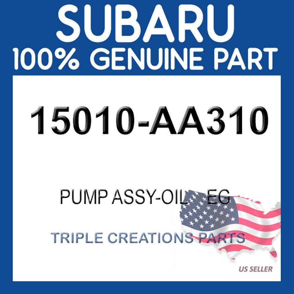 15010-AA310 Genuine Subaru 12MM Oil Pump Impreza Wrx Sti Legacy Forester OEM