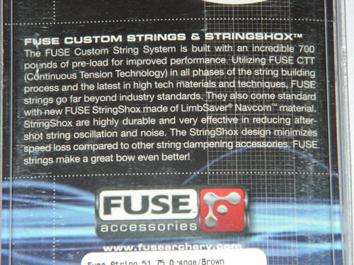 Fuse Bow Strings (by Hoyt) - String Only- 50.75", 51.75", 53.75", 57" - Picture 2 of 2