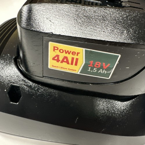Bosch 18V Li-Ion Power 4All 2x 1.5Ah Batteries & Charger AL2215CV Excellent - Picture 5 of 12