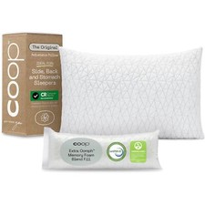 Coop Home Goods Original Adjustable Pillow, Queen Size Bed Pillows for Sleeping,
