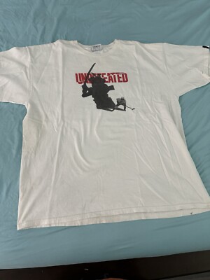 Undefeated Samurai Hockey T-Shirt Size XL