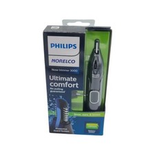 Philips Norelco Nose Trimmer 3000, For Nose, Ears and Eyebrows, Black, NT3600/42