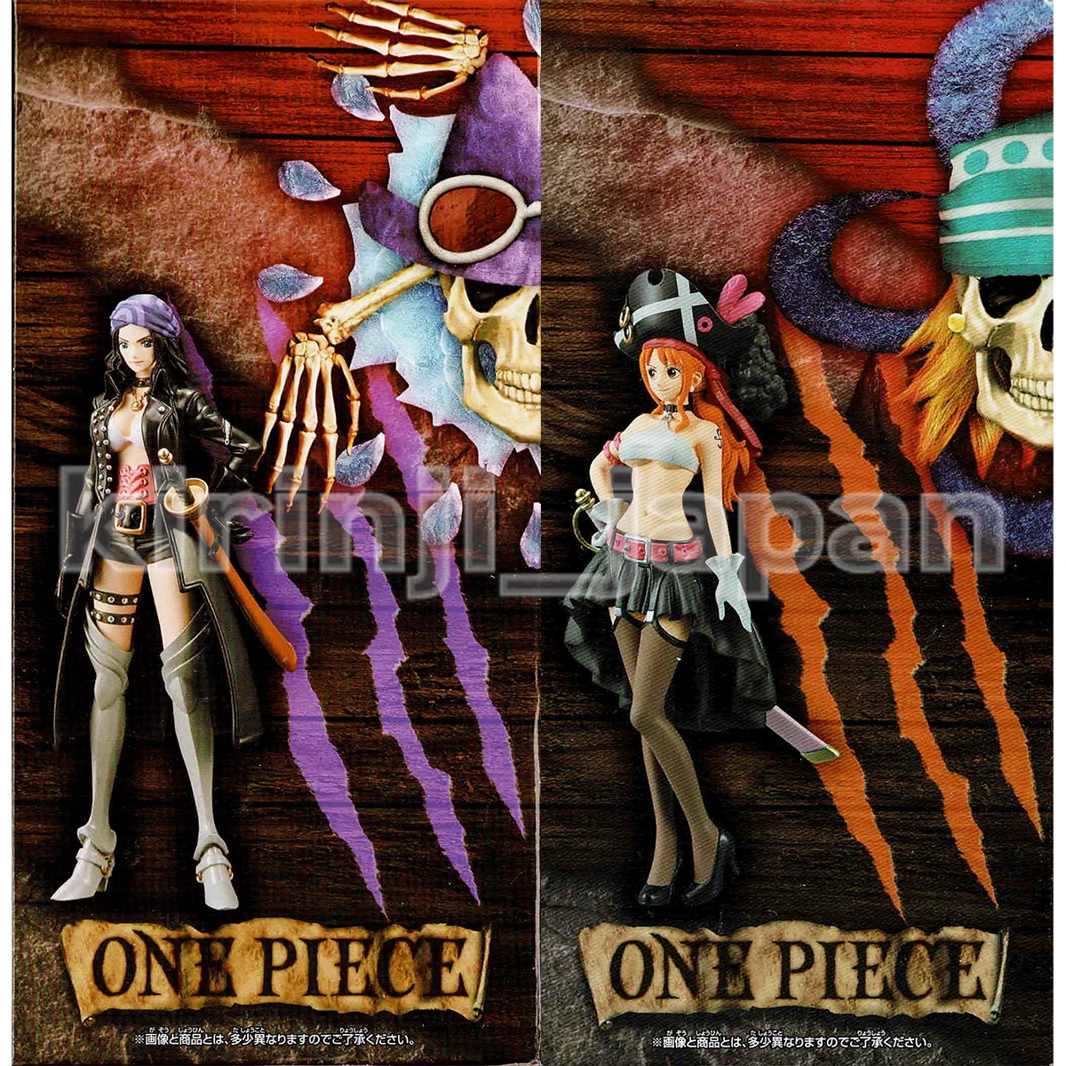 One Piece FILM RED Nami Robin Figure Set of 2 DXF THE GRANDLINE LADY Authentic One Piece FILM RED Nami Robin Figure Set of 2 DXF THE GRANDLINE LADY Authentic