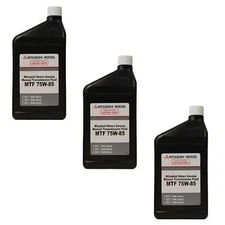for Mitsubishi OEM 75W-85 Manual Transmission Fluid 1 Quart MZ320197 - (3 Pack)