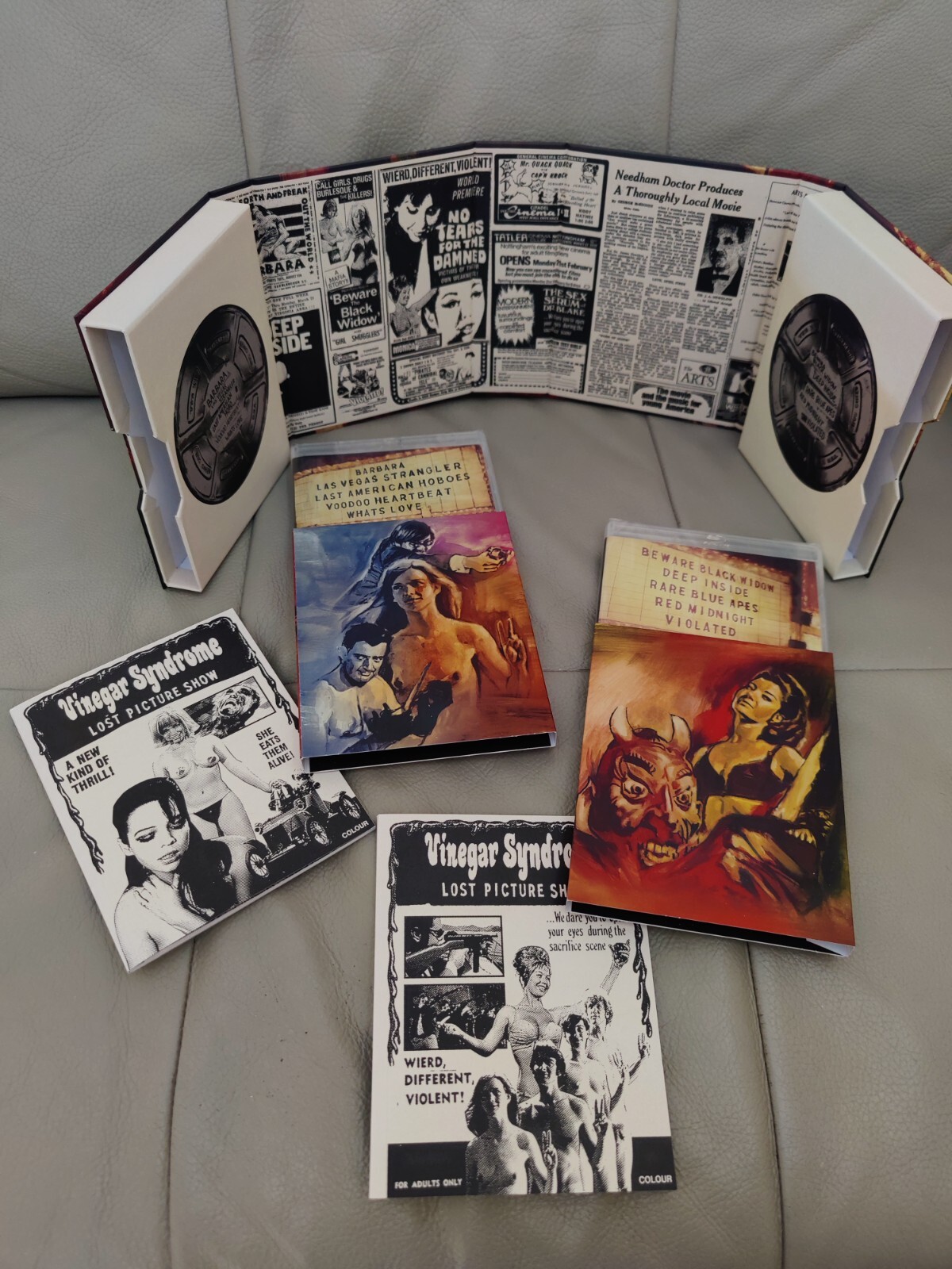 Vinegar Syndrome's LOST PICTURE SHOW (LIMITED ED. LANDSCAPE BOX, Blu