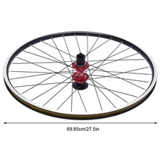 27.5'' Bicycle Front Rear Wheels Set MTB Wheelset Aluminum Alloy Rim Disc Brake
