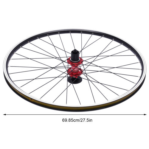 Alu Alu 27,5" Fahrrad Vorderrad Hinterradsatz MTB Laufradsatz Felge Scheibenbremse - Bild 3 von 12