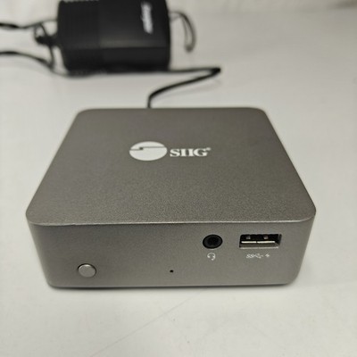 SIIG Aluminum USB Type-C Mini Docking Station