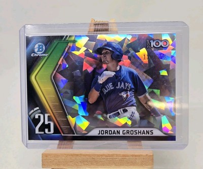 Jordan Groshans /150 Atomic Refractor 2022 Bowman - Chrome Bowman Scouts Top 100