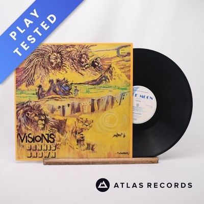 Dennis Brown Visions Of Dennis Brown Reissue LP Album Vinyl Record - EX/VG+