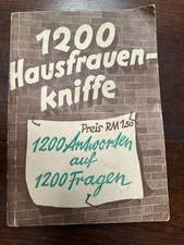 vecchio libro 1200 trucchi casalinghe TE1222