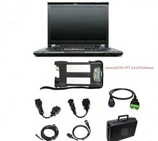 For Volvo VOCOM II 24v Truck Excavator Construction Diagnostic Tool with laptop