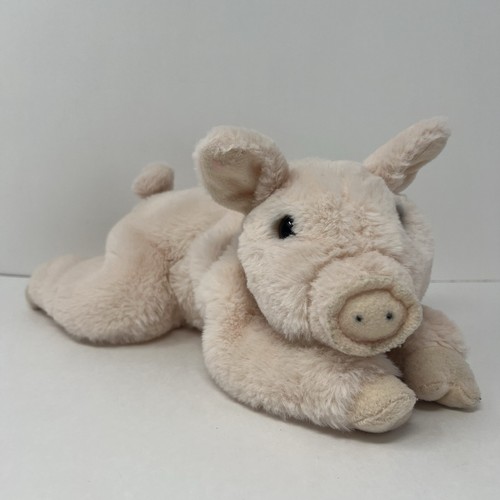FAO SCHWARZ Pink Pig piglet Plush soft stuffed animal toddler toy - Picture 12 of 16