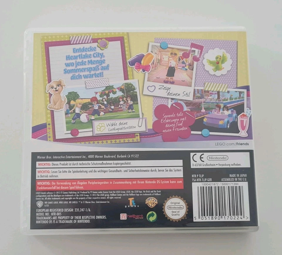 LEGO Friends (Nintendo DS, 2014, Keep Case)( Mit Ovp, Anleitung ) gut - Bild 4 von 4