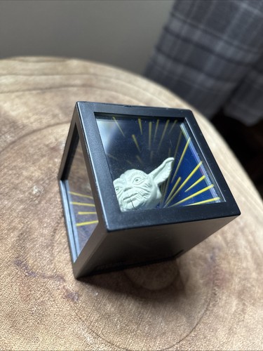 1996 Star Wars Empire Strikes Back Holographic 3D Magic Cube Darth Vader & Yoda - Bild 3 von 6