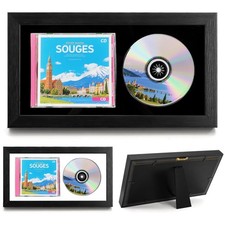CD Display Frame, 13.7L x 7.5W CD Record Albu...