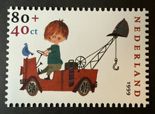 (2997) Netherlands/Nederland: KINDERBEDANKKAART 1999 +++++++++++++++++++++++++++