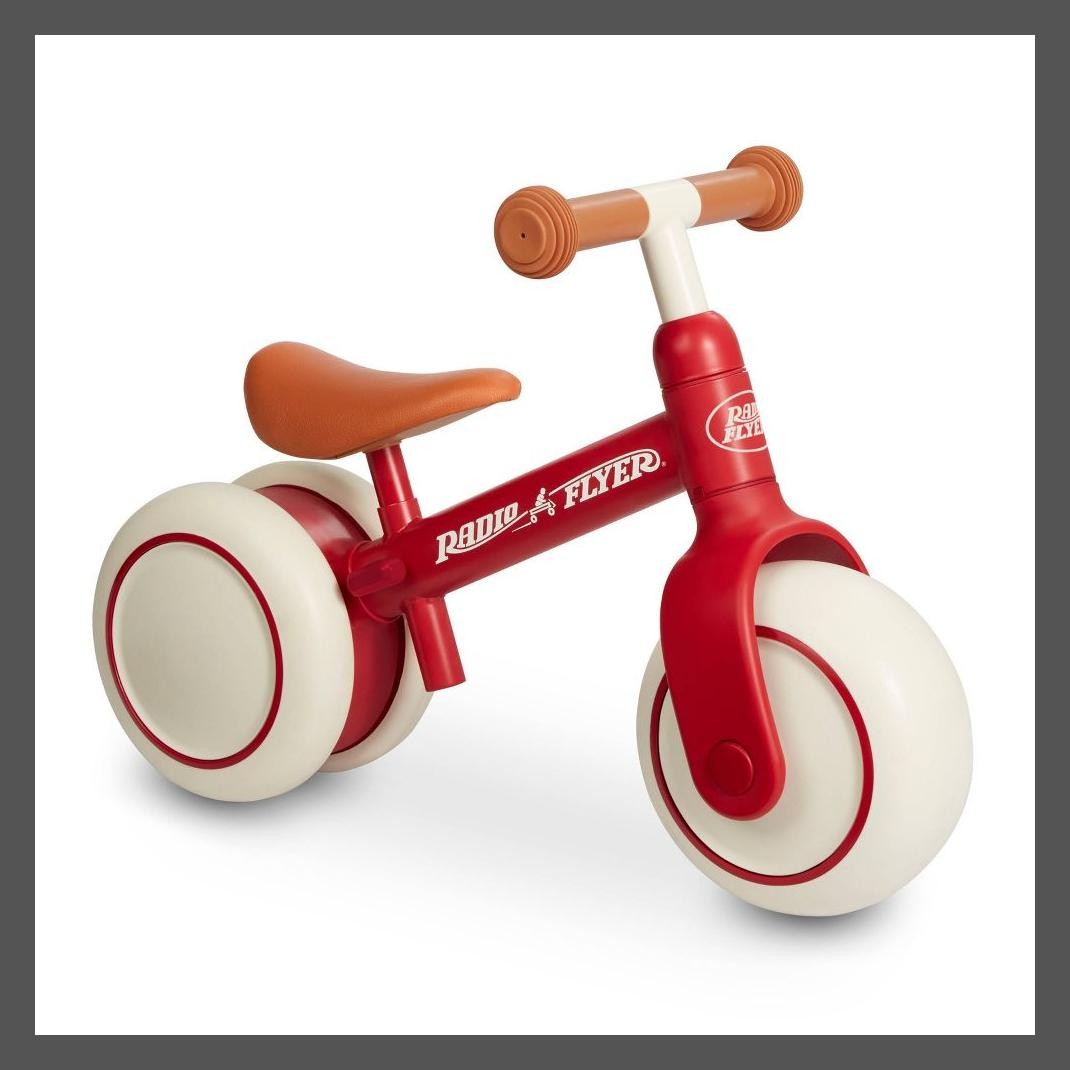 (New) Radio Flyer Steady Start 8'' Kids' Balance Bike - Red (35.99 USD)