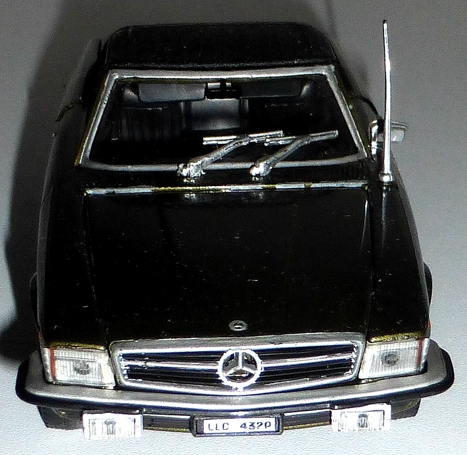 POLISTIL S86 Italy Voiture MERCEDES BENZ 450 SL Cab 1/25 Model Car VINTAGE - Photo 3/4