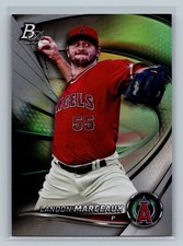 2022Bowman Platinum Top Prospects Landon Marceaux #TOP-26 Los Angeles Angels