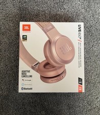 JBL Live 460NC Wireless Bluetooth Noise Cancelling Over-Ear Headphones Pink