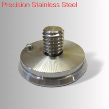 BOLEX 16MM QUICK RELEASE ADAPTER DISK 304 STEEL for DECLIC HAND GRIP TRIPOD