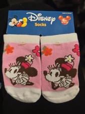 Disney Vintage Minnie Mouse Socks New. Size 6 - 12 Months