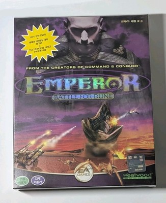 Emperor: Battle for Dune PC Big Box Korean Brand New Factory Sealed