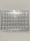 50 x 1-Gram SILVER  999 PURE Valcambi Combibar Swiss Bullion Separable.