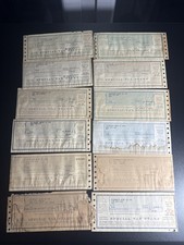 1960s US Special Tax Stamp Lot of 12 Retail Liquor Dealer NYC Revenue