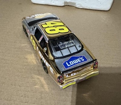 2002 Jimmie Johnson GOLD PROTOTYPE Rookie Year Lowes RCCA 1:32 car proto