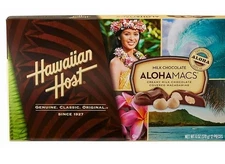 Hawaiian Host AlohaMacs Milk Chocolate Covered Macadamia Nut 5 oz x 1 Box New