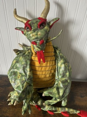 The puppet company Ganzkörperpuppe Drache, Hand- und Armpuppe. Große 80cm Geschichtenhilfe 