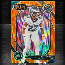 2024 Select - Kelee Ringo #/399 - #275 ORANGE SHOCK PRIZM EAGLES MINT
