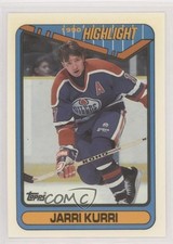 1990-91 Topps Highlights Tiffany Jari Kurri #5 HOF 0l2