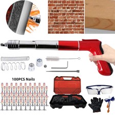 Beton Nagelpistole Set mit 100 Nägeln Wandbefestigungswerkzeug tragbare Nagelmaschine