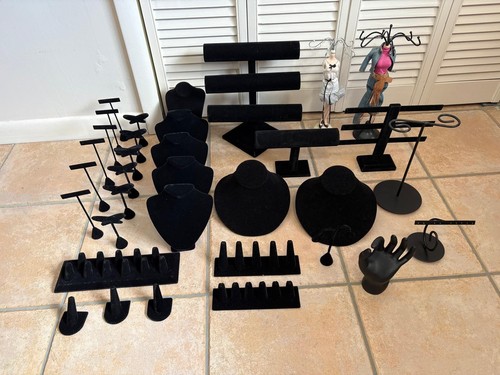 Different Jewelry Displays-34 pieces