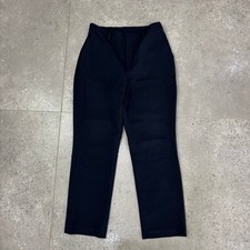 UNIQLO Men's Slim Fit Trousers Navy M Polyester Blend Formal