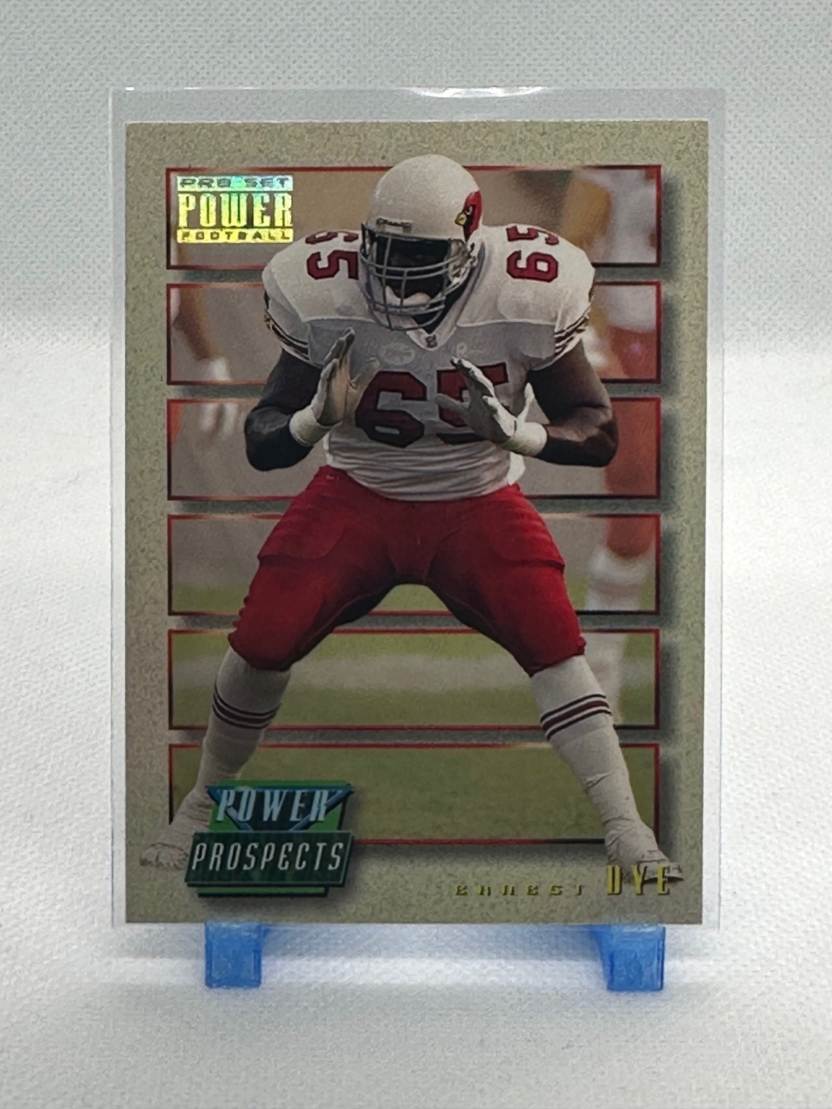 Ernest Dye 1993 Pro Set Power - Power Prospects #PP59 (RC) - Cardinals