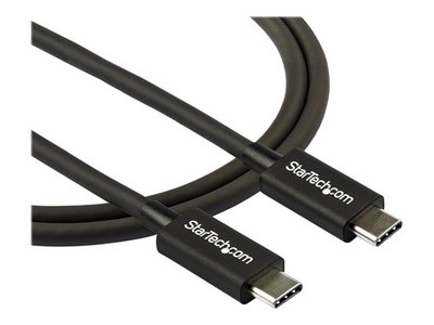 StarTechcom 2.7ft Thunderbolt 3 to 3 Cable 40Gbps Certified TBLT34MM80CM