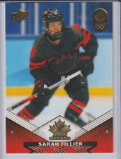 2025-26 UD Tim Hortons Team Canada Olympic #86 Sarah Fillier