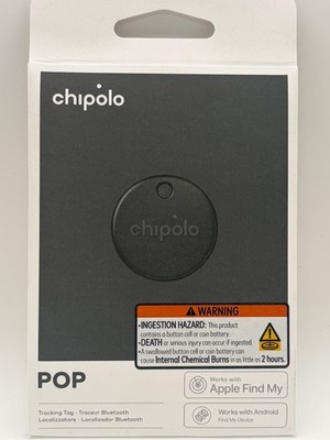 Chipolo POP Bluetooth Tracking Tag LOT of 2 or 4. BRAND NEW SEALED!!