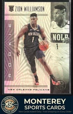 Zion Williamson 2019-20 Panini Illusions RC #151 New Orleans Pelicans
