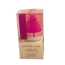 GlamSquad Blender Plus Case Infused With Hyaluronic Acid Makeup Sponge