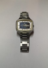 Nivada Mustang 78 Automatic - Quadrante Blu - Vintage Anni '70 - Orologio