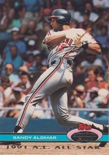 1992 Stadium Club Dome #6 Sandy Alomar Jr.