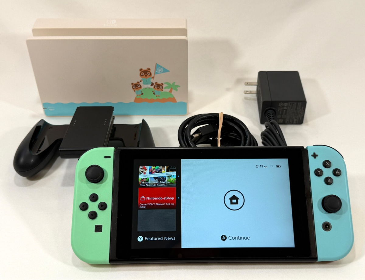 Nintendo Switch v2 Game Console HAC-001(-01) Animal Crossing