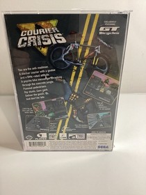 Courier Crisis Sega Saturn CIB Complete w/ Reg Card TESTED
