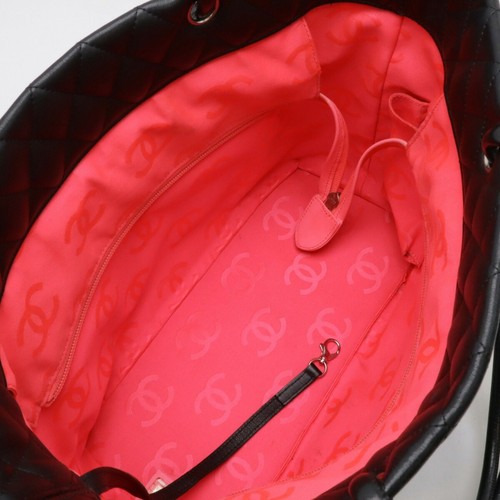 CHANEL Cambon Line Coco Mark Large Tote Shoulder Bag Soft Calfskin... GZl15g8c - Picture 7 of 10